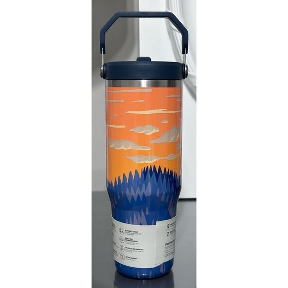 Stanley IceFlow Flip Straw 30oz Tumbler - Always With Honor, Awh Dawn On High - Picture 2 of 4